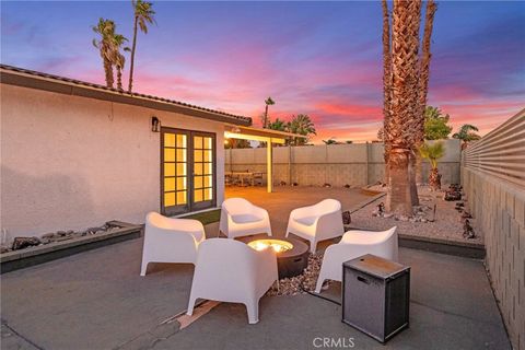 A home in Palm Springs