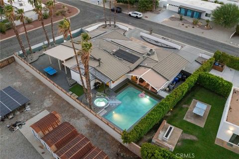 A home in Palm Springs