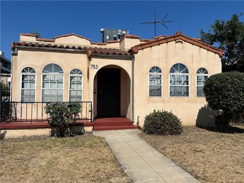 A home in East Los Angeles