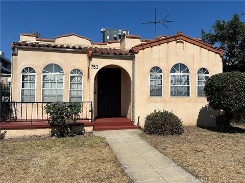 A home in East Los Angeles