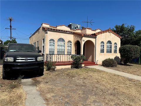 A home in East Los Angeles