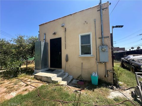 A home in East Los Angeles