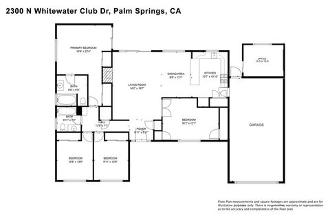 A home in Palm Springs