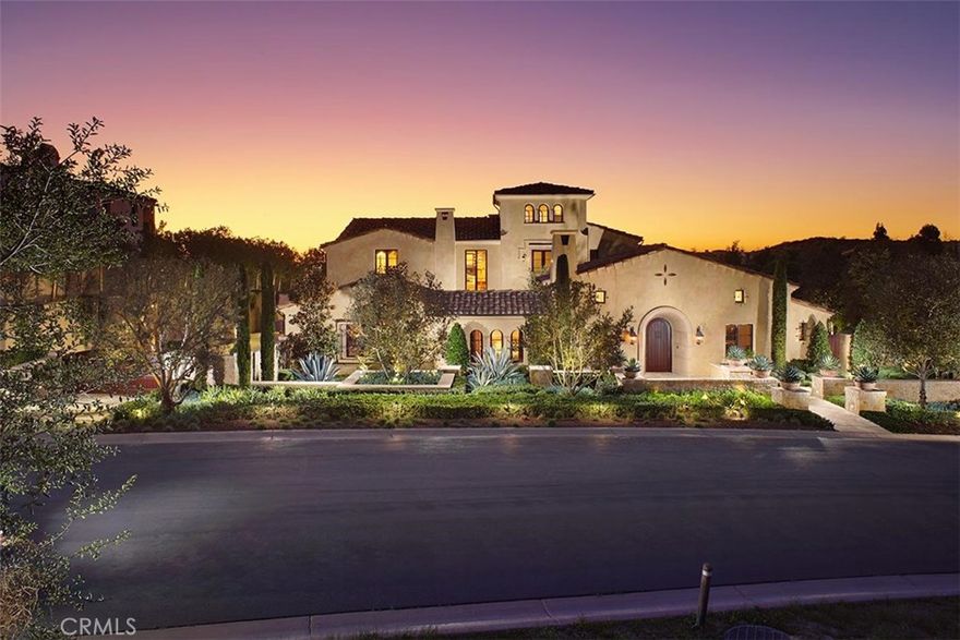 Beautiful Shady Canyon custom estate.