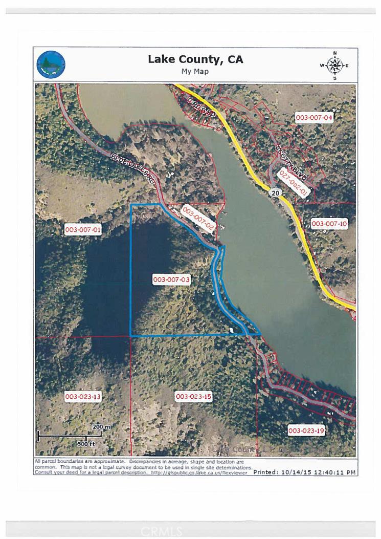 25 + acre parcel located on Blue Lakes Road, zoned Ag