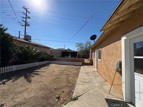 A home in Barstow