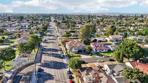 A home in Downey