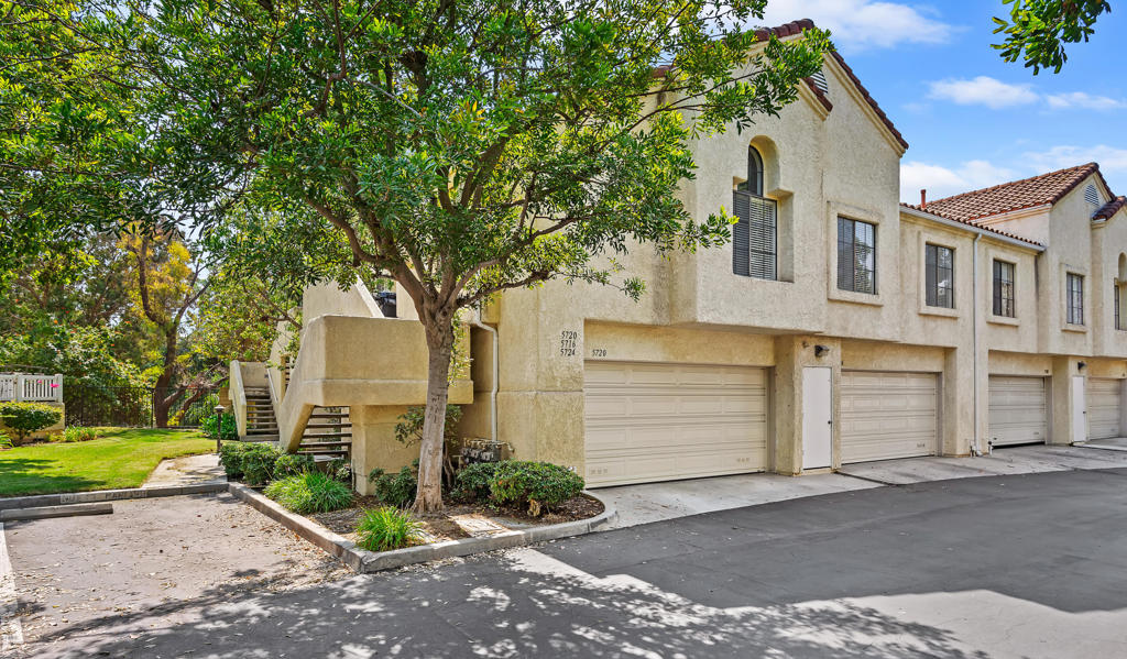 Welcome HOME!! To this cozy two bedroom and two bath Mission Oaks penthouse style condo! Nicely tucked in near gorgeous mature and scenic landscapes! Unit features tall ceilings at living areas! Cozy kitchen offers stone counter tops, updated designer style flooring, white cabinetry and stainless steel appliances! Kitchen opens up to family room area making it an open concept! Master bedroom offers direct access to classy and tastefully updated master bath offering a gorgeous vanity with marble top! Master bedroom features tall and spacious closet with custom made to order organizers! Second bedroom is just the perfect size and also offers a tall closet with custom closet organizers. Hall bathroom has been updated with a modern touch! Interior washer and dryer connections. Cozy patio/ deck area perfect for a small and friendly gathering! Two car garage is just steps away! Community features a sparkling RV Parking, gorgeous landscapes, swimming pool and spa! Unit is located just steps to Mission Oaks Park and just minutes to gorgeous beaches, camp sites and scenic hiking trails! Walking distance to Tierra Linda Elementary School. Unit is also conveniently located close to grocery stores, gym, restaurants and banks! 101 Freeway is just a few miles near by! This is one of Camarillos lowest priced condos and located in highly desired Mission Oaks Community!
