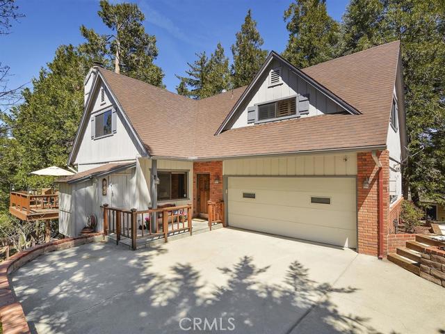 Pride of Ownership! Located in a great neighborhood and on a cul-de-sac street, this house has it all! Level entry and direct access from 2 car attached garage. Fantastic floor plan for entertaining with a living room and separate family room each with a brick fireplace, formal dining room as well as casual eating area adjacent to the large, bright kitchen that features granite counters, breakfast bar and walk in pantry. A half bath and laundry room are conveniently located off of the kitchen. Upstairs you'll find the large master bedroom with sitting area and en suite bath as well as two good sized secondary bedrooms and full bathroom. The entertaining areas continue outside with two large decks and near level, fenced yard. Additional potential can be found in the partially finished build up space that can easily be completed into a separate apartment, man cave or craft room. Did I mention crown molding, recessed lighting, hardwood floors, air conditioning......Must see!
