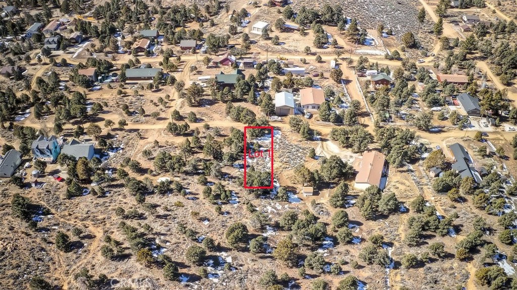 BACKING TO NATIONAL FOREST! Looking for affordable land that is big enough to build on? Here it is, 7,500 sq. ft. lot big enough to allow for the required 100 ft leach line between the well and sewage tank. Not big enough? Buy the one next door also! Backing to national forest, this land has a gentle upslope with tree's and mountain views. Homes on this street for easy hookup for electricity or solar and propane. Easy on and off the mountain. Baldwin Lake features the Pacific Crest Trail, God's Eye, hiking, off roading and horse trails to enjoy. Baldwin Lake has water in it seasonally and currently looks magnificent!
