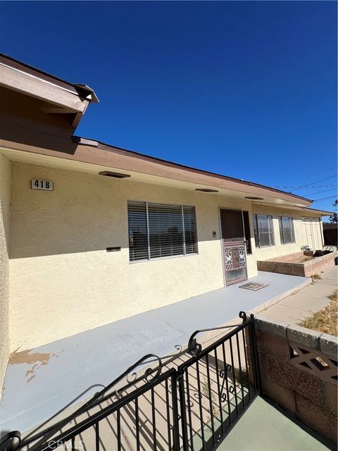 A home in Ridgecrest