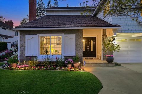 A home in Yorba Linda