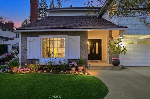 A home in Yorba Linda