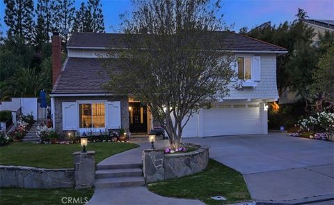 A home in Yorba Linda