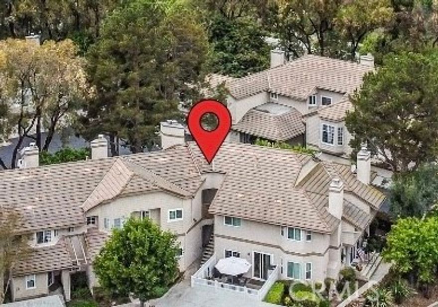 HUGE PRICE IMPROVEMENT…MOTIVATED SELLERS!  Welcome home to this beautifully UPDATED Downstairs Condo located in the desirable CRESTLINE community of Laguna Hills! With over 1,000 sq ft, this bright and airy home offers a blend of modern upgrades and comfort.  The REMODELED kitchen features white cabinets, granite countertops, and custom floating shelves…perfect for any home chef.  Both bathrooms have been tastefully UPDATED with new LVP Flooring, Countertops and Fixtures…providing a fresh and inviting space.

Walk into a spacious Great Room that features living and dining space, HIGH ceilings, a cozy fireplace, and NEWER carpet and windows.  The two bedrooms provide plenty of room for relaxation and storage, while the LARGE BACK PATIO offers a PRIVATE outdoor retreat to enjoy the Southern California weather.

As part of this highly sought-after community, you will have access to plenty of HOA amenities for both leisure and socializing.  This GROUND LEVEL unit is within close proximity to the POOL, SPA and CLUBHOUSE.  There is also plenty of guest parking just outside your front door, as well as your own designated CARPORT.  Added benefits will be LOW TAXES and Homeowner's Insurance Rates...since the complex is NOT in a High Fire Zone.

The location is ideal…CENTRALLY LOCATED with easy access to major freeways, shopping centers, restaurants, hiking trails and beaches…making everything you need just a short drive away.  Don’t miss out on this one…it checks all the boxes!

(Please be aware that sq ft on public records is incorrect...it is actually 1,026 sq ft...floorplan in photos.)