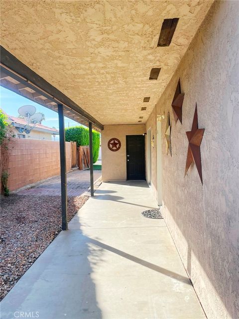 A home in Cathedral City