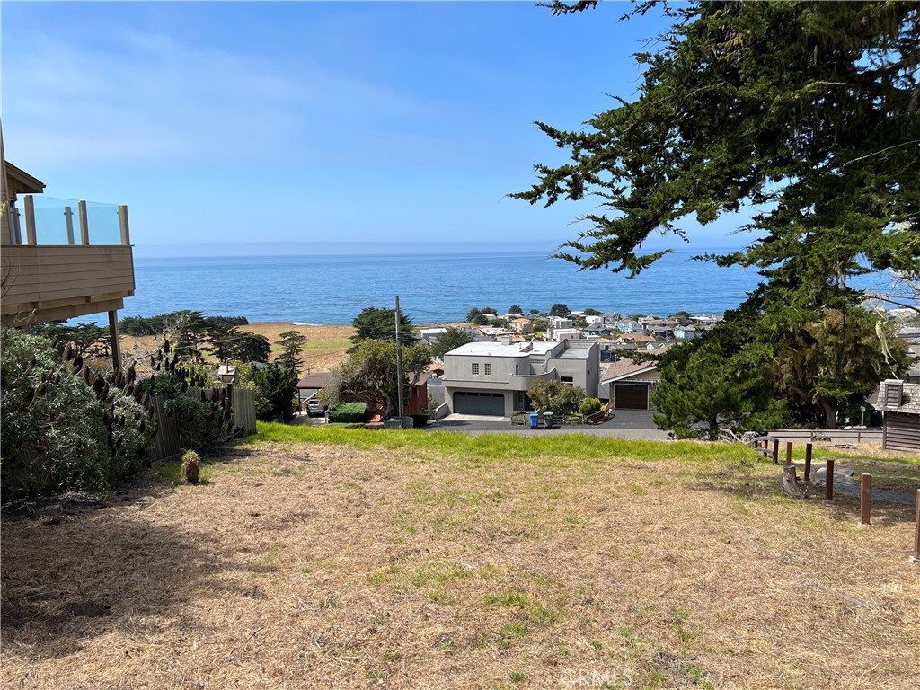 Newhall Ave in the Sweet Spot! One of the Best Ocean Views in Cambria. Property Goes Street to Street, Newhall to Ogden (+-6120sqft). Overlooks Marine Terrace with Panoramic Pacific Views! These Are The Only Lots Left With This View on Newhall. None Better! A Two Owner property last 50+- years. Included in Sale; Active CCSD Water Service, Owners Reports to Date. Owners House Plans May be Available for Purchase. A Rare Opportunity To Own The Best! Owners Could Change Plans and Decide to Build So Please Take a Look While Owners Are Still in a Selling Mode. Be Prepared to Be Amazed! Offered for $470,000.