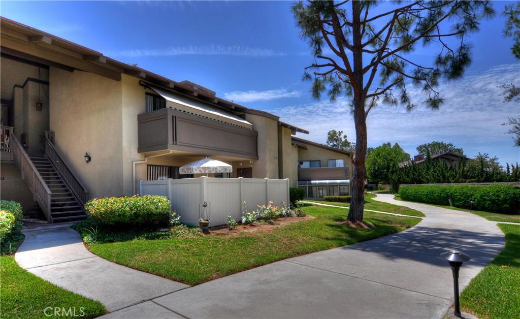 VERY WELL MAINTAINED 2 BEDROOM 2 BATH ON GROUND FLOOR, NO STEPS TO ENTER, AT THE LA MIRADA LANDMARK ACTIVE ADULT COMMUNITY, WITH SECURITY GUARDS 24/7, MUST BE 55+YEARS CONDO IS READY TO MOVE INTO WITH SPACIOUS LIVING ROOM WITH SLIDING GLASS DOOR TO LARGE PATIO AND SEPARATE LAUNDRY ROOM WITH WASHER/DRYER. DINING ELL OFF OF BRIGHT KITCHEN WITH WINDOW. EXTRA LARGE MASTER BEDROOM WITH WALK-IN CLOSET, 2ND BEDROOM USED AS A DEN/TV ROOM.CLOSE TO GARAGE BLDG. (#17) GARAGE (#2). WALK TO CLUB HOUSE AND ACTIVE CENTER, EXTRA LARGE POOL, RELAXING SPA, 2 TENNIS COURTS, BAR-B-QUE AREA, CARD ROOMS, BILLIARD ROOM, MULTI-PURPOSE ROOM, CRAFT ROOM, WOOD SHOP, DAY TRIPS, CRUISES.BEAUTIFUL LANDSCAPED GROUND FOR QUIET WALK AMONG.1800 TREES.