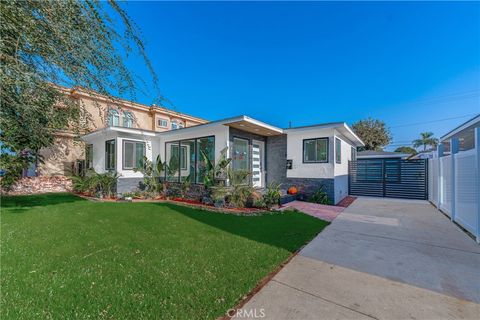 A home in Downey