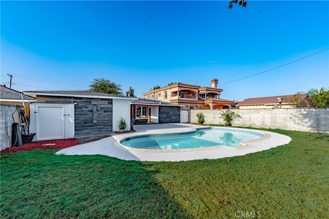 A home in Downey