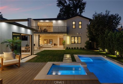 A home in Sherman Oaks