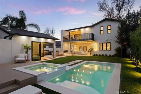 A home in Sherman Oaks