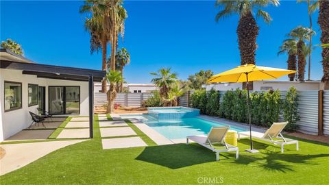 A home in Palm Springs