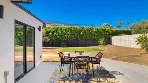 A home in Palm Springs