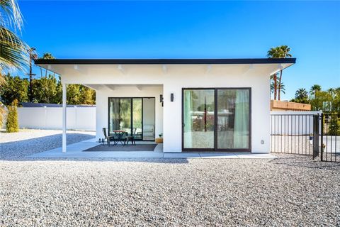 A home in Palm Springs