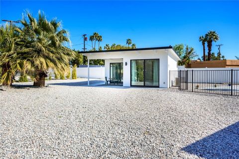 A home in Palm Springs