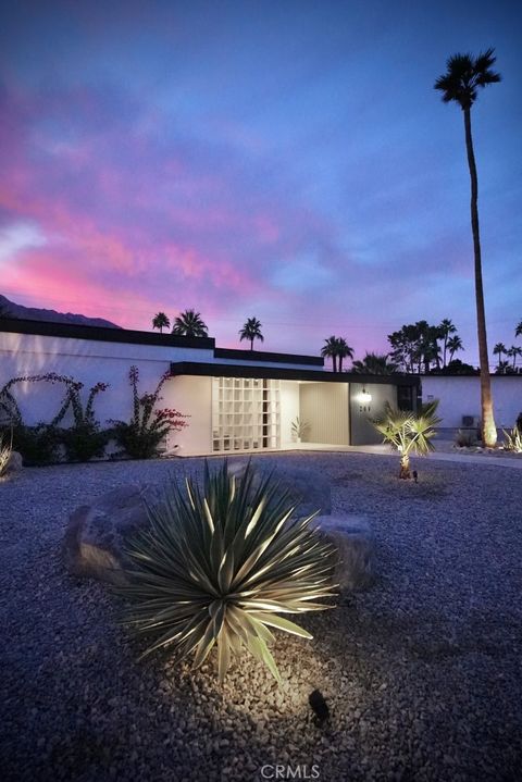 A home in Palm Springs