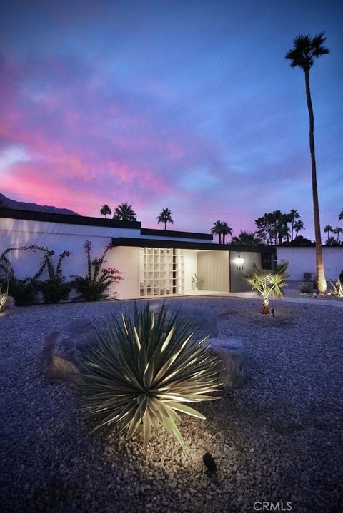 A home in Palm Springs