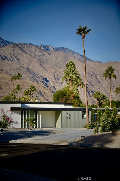 A home in Palm Springs