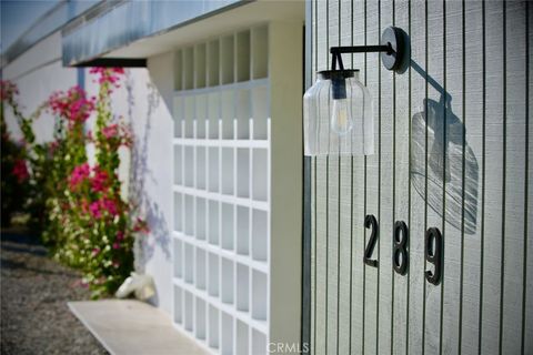 A home in Palm Springs