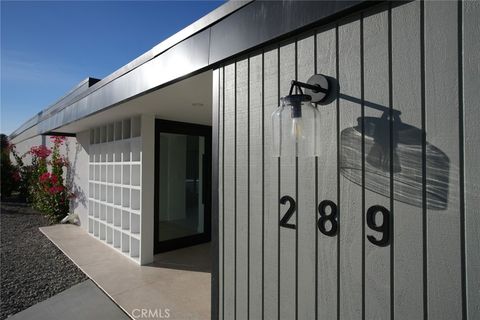 A home in Palm Springs