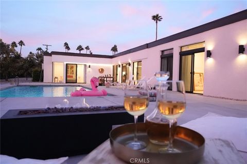 A home in Palm Springs