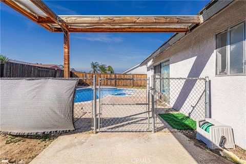 A home in Moreno Valley