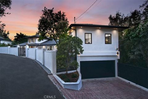 A home in Sherman Oaks