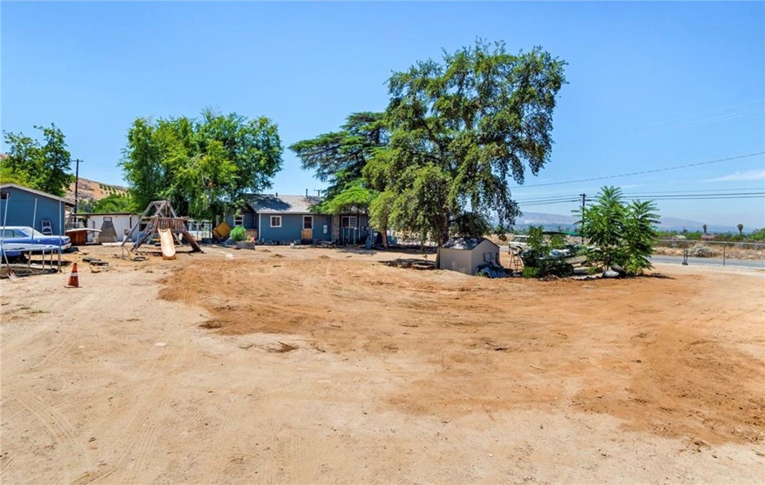 Vacant flat lot, available for rent on month to month basis. Lot is gated and secured . Small storage shed included with agreement.