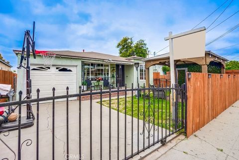 A home in Compton