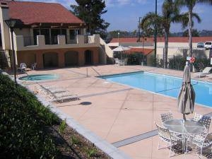 Prime location walking distance to Carlsbad Mall. Complex boast a wonderful pool, Jacuzzi, tennis courts and so much more. Spacious one bedroom gives you the privacy you want at an affordable price and in the wonderful city of Carlsbad. Two assigned parking, one is covered. Please no cigarette smokers but pets are considered! Nice patio patio deck with expansive views ideal for BBQ and out door seating. Neighborhoods: carlsbad