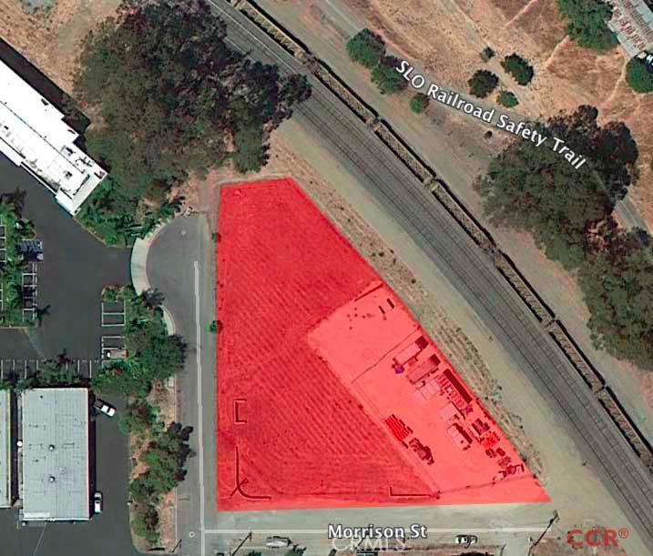 Land for Sale 2730 McMillin Ave, San Luis Obispo, CA Offering: ♦ Corner parcel: 1.1 Gross Acres ♦ Manufacturing Zoning, Wide range of uses ♦ Located within the City of San Luis Obispo, rail adjacent ♦ Midtown San Luis Obispo, Close to Broad and East/West traffic corridors ♦ $700,000 ($14.61/sq. ft)