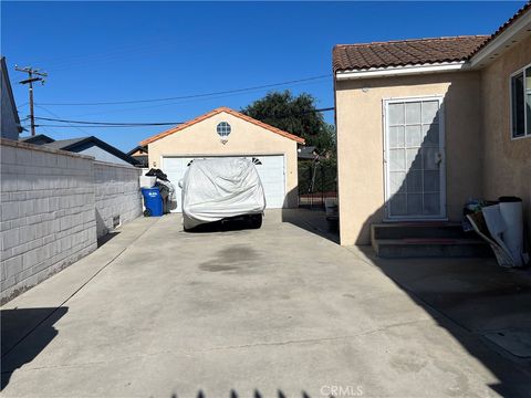 A home in Downey