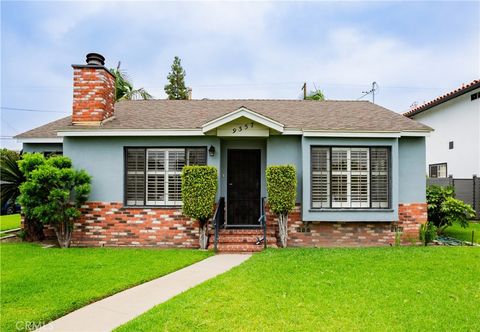 A home in Downey