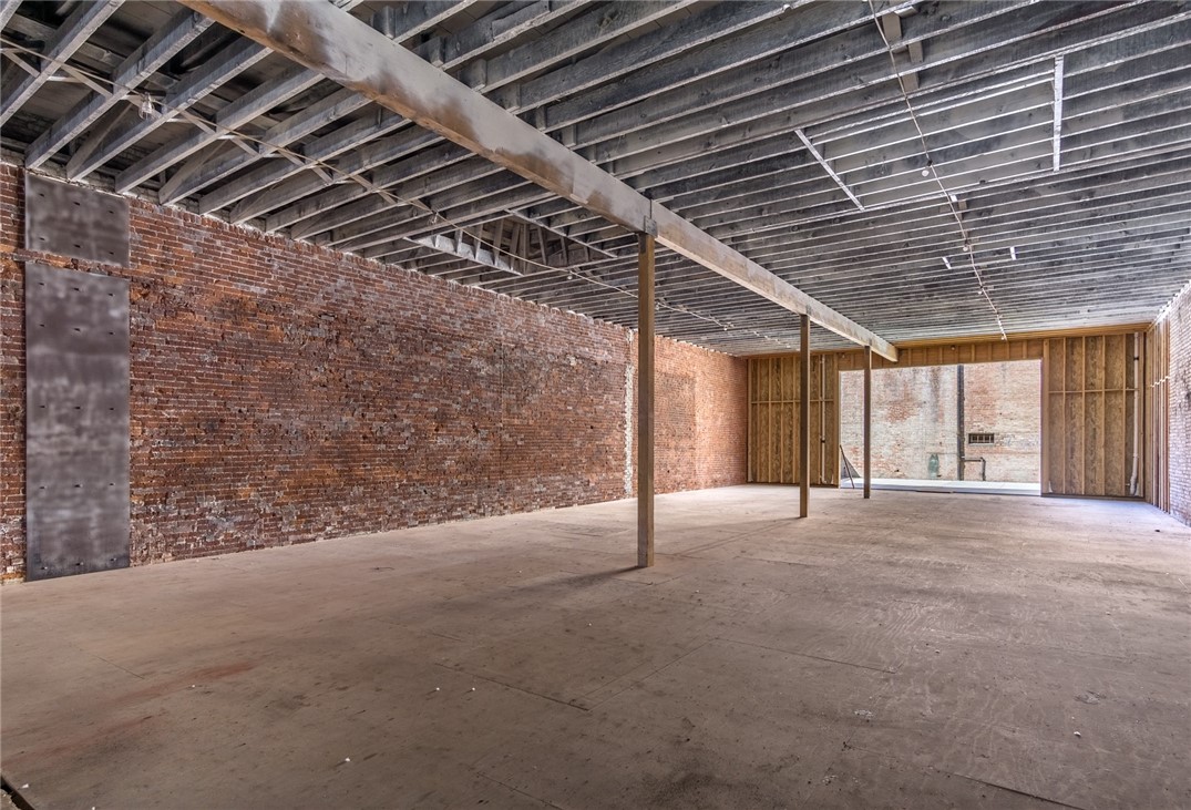 Downtown Chico space available that offers original brick walls, 13' ceilings, store fronts and a patio space all on a high traffic block. Tour this historic building and design a space that utilizes the character and light this building provides. Numerous uses available including restaurant, tasting room, retail or mixed-use including office. Building is currently in cold shell condition (no HVAC, no electrical, no plumbing, etc), offering a variety of options. 222 Main Street can be demised to 3,077 sqft and 218 Main Street can be demised to 3,633 sqft.