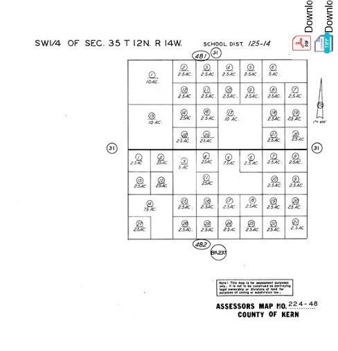 Residential 2.5 acres of vacant land APN#224-482-26-00-2