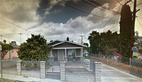 A home in East Los Angeles