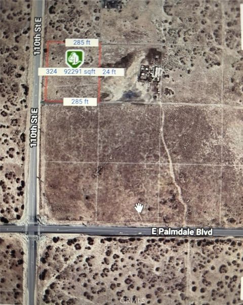 Photo of 0 E COR 110TH STE PAV AVE Q STE Street, Littlerock, CA 90034 (MLS # SR25050266)