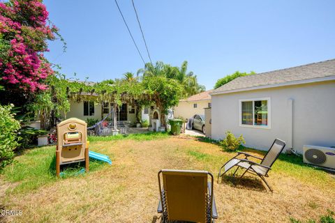 A home in Van Nuys