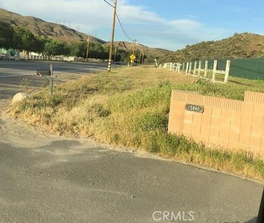Great opportunity for investors and builders with this 27 plus acres in Santa Clarita conveniently located on Sierra Highway and just minutes away the Antelope Valley Highway. Property includes four APNs : 2853 001 021, 2853 001 020, 2853 001 019, and 2853 001 018 with lots of buildable space. The property is surrounded by neighboring business such as the Canyon Country Little League, The Gentle Barn, Halfway House Café, and Blomgren Ranch. Property includes a 1413 sq ft 2 bedroom and 2 bath single family home with a detached garage, a utility building, 2 water wells, septic tank system, with electricity and gas connected from local utility company. This property is currently zoned LCA11, buyer(s) and/or buyer(s)' agent will need to investigate with the city on potential uses of the property.

Great for Retreat , Foundations, Private Estate. Potential for housing and other uses.  Call listing broker for more information.  Property has house, barn, garage.  ONE OF A KIND Contact listing broker for showing only. Do not disturb occupants.
